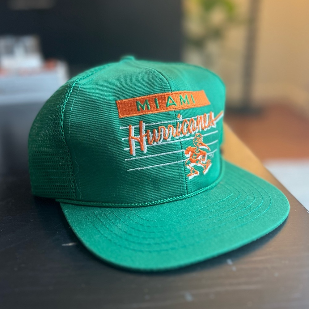 Miami Hurricanes Vintage Snapback